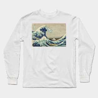 KANAGAWA: THE GREAT WAVE Long Sleeve T-Shirt